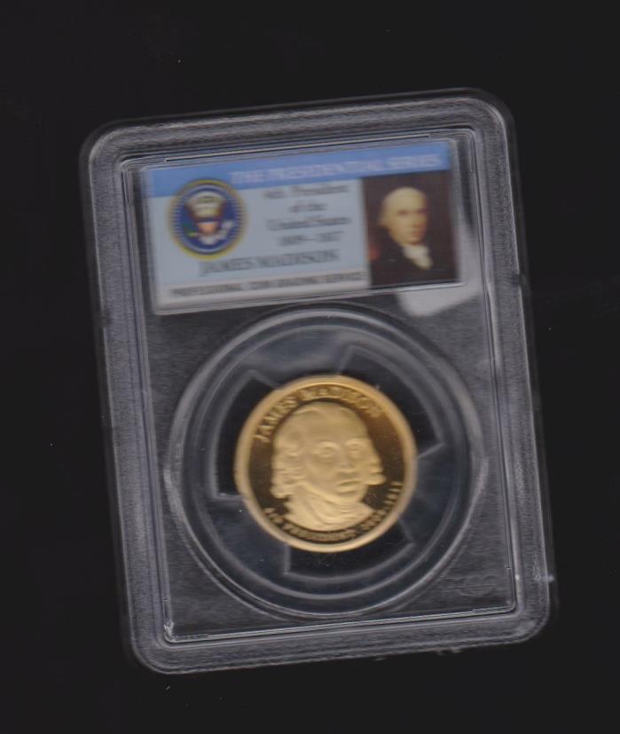 2007 S James Madison Presidential Dollar PCGS PR69 DCAM Special Edition