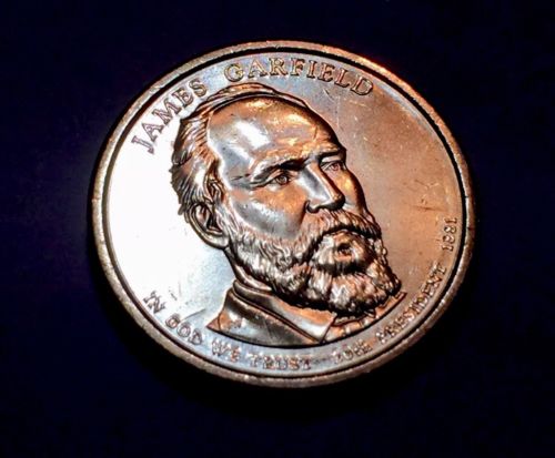 2011-D James Garfield Presidential Dollar