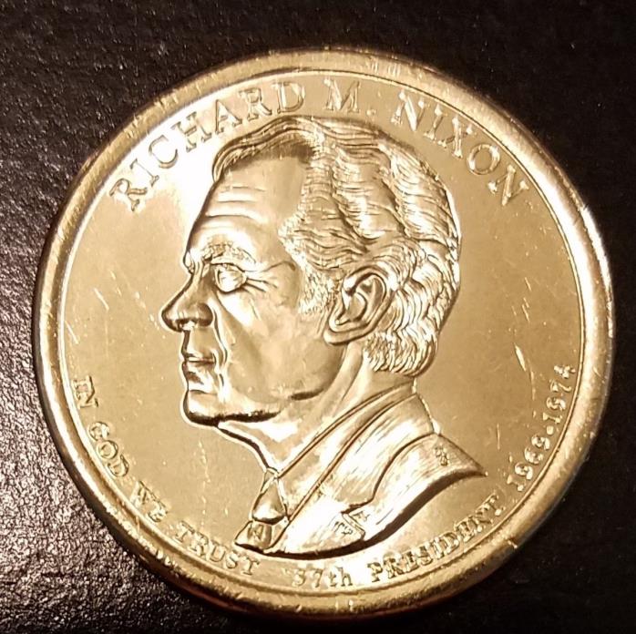 2016-D Richard Nixon Presidential Dollar - Form Mint Roll (7067)