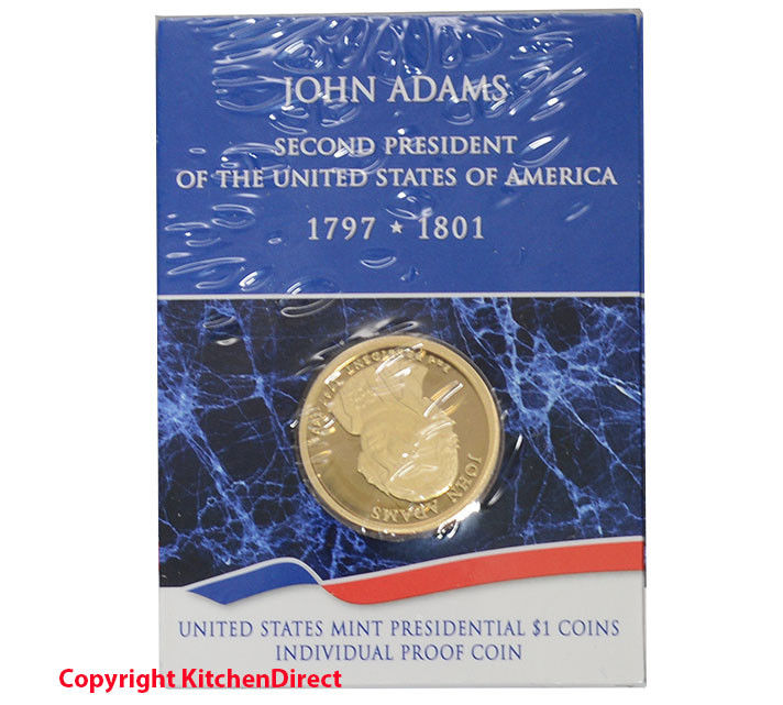 2007 John Adams US Mint $1 Individual Dollar Proof Coin XG1