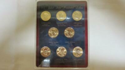 2011 United States Presidential Dollars P D Mint Marks 8 Coin Set