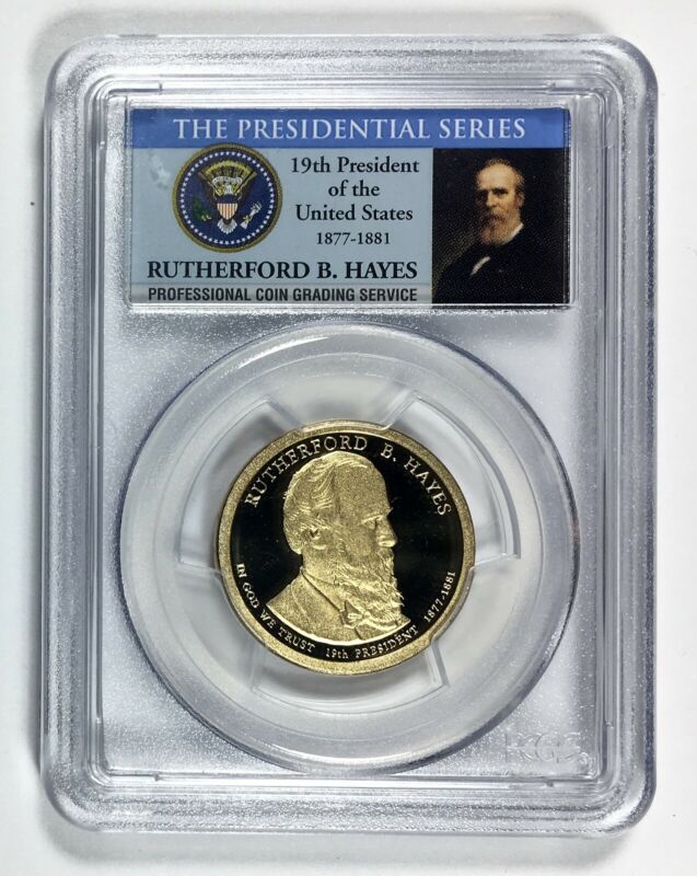 2011-S Rutherford B. Hayes Presidential Dollar – PCGS PR 69 DCAM QA?