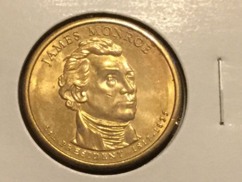 2008 D James Monroe Presidential Dollar Uncirculated US Mint Coin