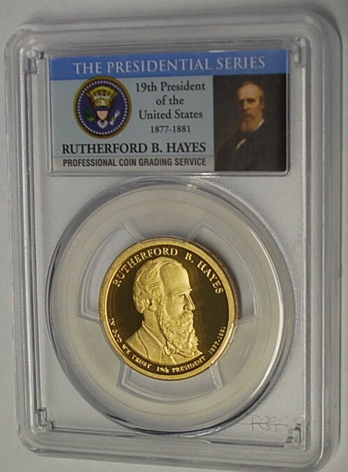 ***2011 - S Rutherford B. Hayes Presidential Dollar PCGS PR 70 DCAM ***