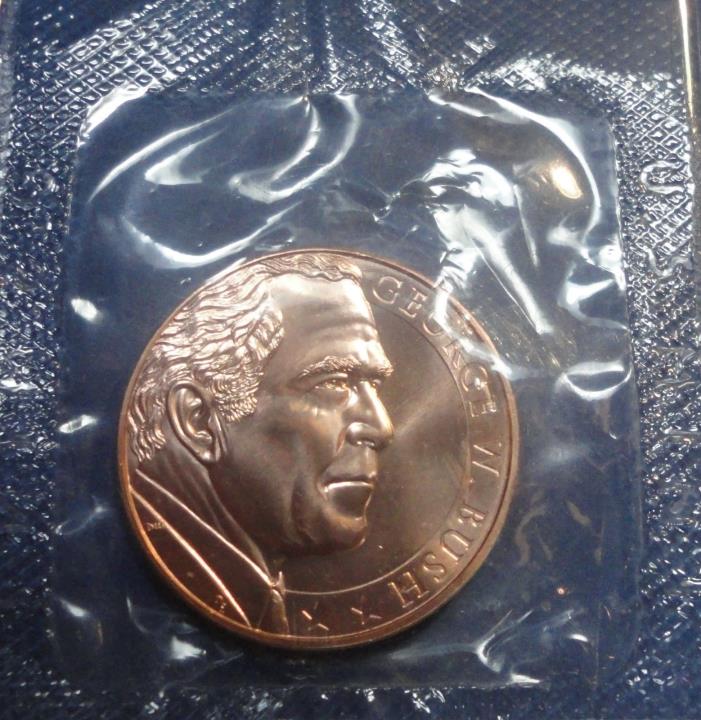 2nd Inauguration of President George W Bush Bronze Medal January 20, 2005