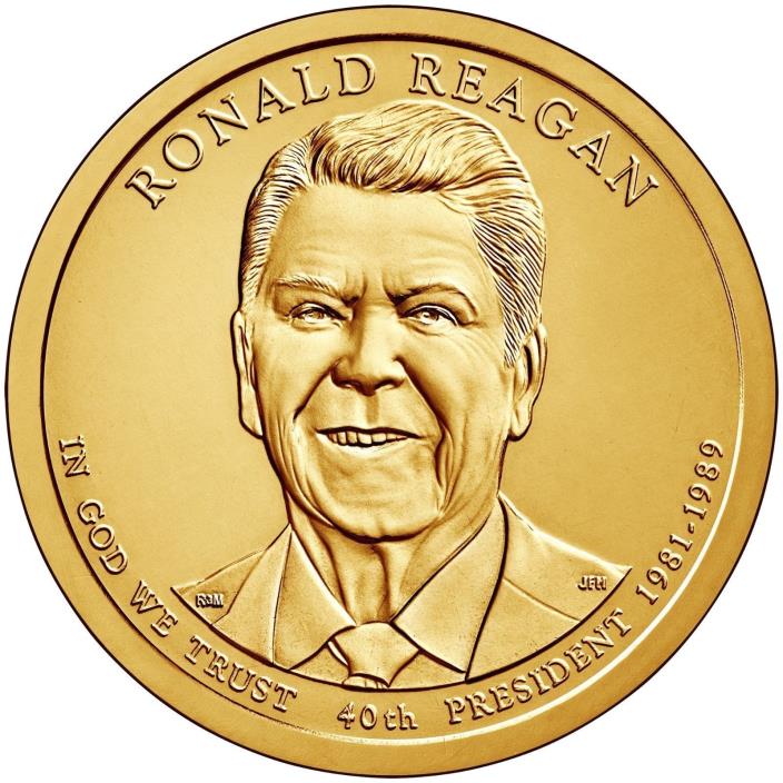 2016-P $1 Ronald Reagan  Presidential Dollar from Mint Set