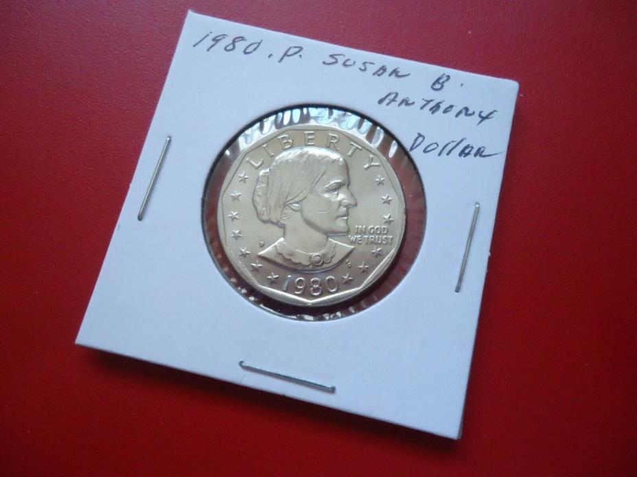1980 P UNCIRCULATED  SUSAN B. ANTHONY DOLLAR COIN