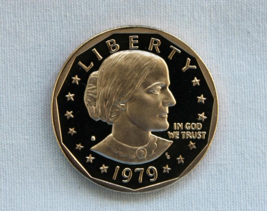 1979-S Susan B. Anthony Clad Proof Dollar  Sharp!!