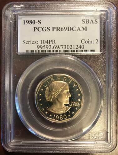 1980-S Proof Susan B Anthony $1 PR69DCAM PCGS (SB8:T)