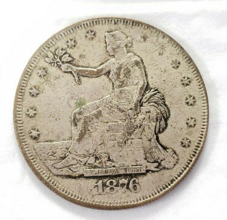 1876-S 1876 S  $1 Silver Trade Dollar