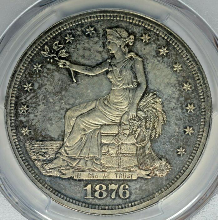 1876 T$1 PCGS PR62