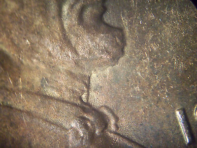 1984 P  die clash OBV- lincoln error cent NEW DISCOVERY-  Circulated