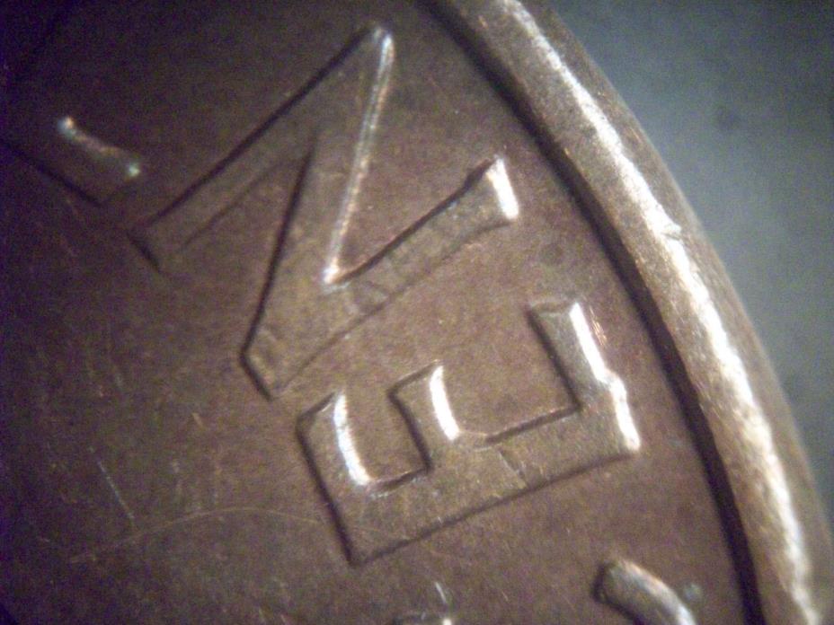 1993 P die trail error  New Discovery Lincoln error coin