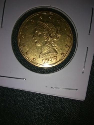 1897 10 Dollar Gold Coin. Beautiful coin . Low mintage.