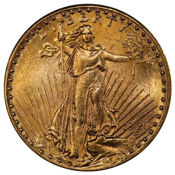 1926-S $20 PCGS MS63
