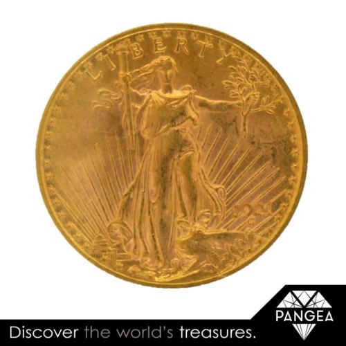 *1921* St. Gaudens $20 Gold Double Eagle PCGS MS-61 VERY SCARCE DATE <100 KNOWN