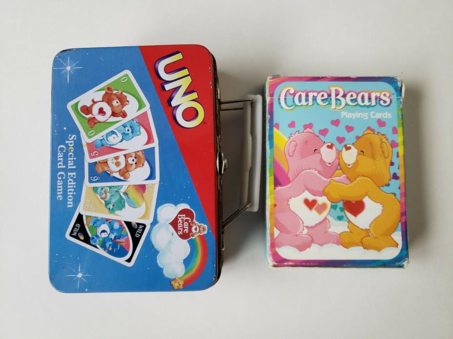 Care Bears Special Edition Uno and Care Bears Playing Cards