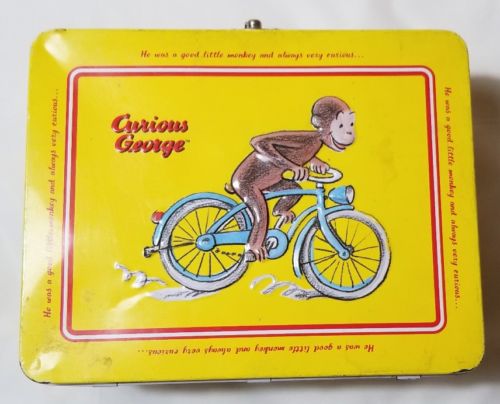 CURIOUS GEORGE COLLECTIBLE TIN KEEPSAKE LUNCH BOX