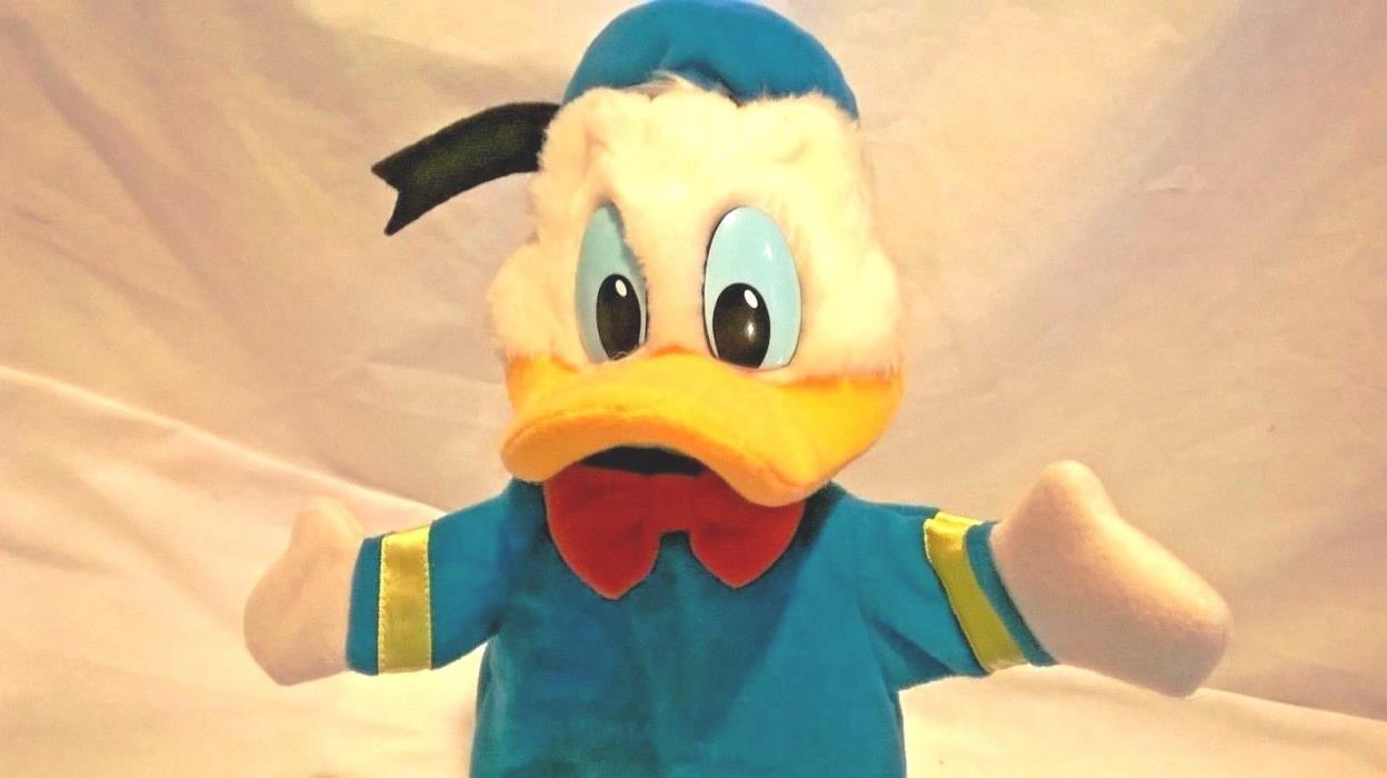 Authentic Disney Donald Duck Hand Puppet from Disney World