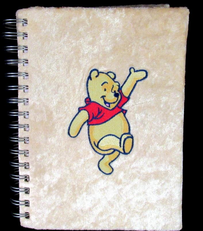 Winnie the Pooh  Spiral Binder Book 65 Empty Pages