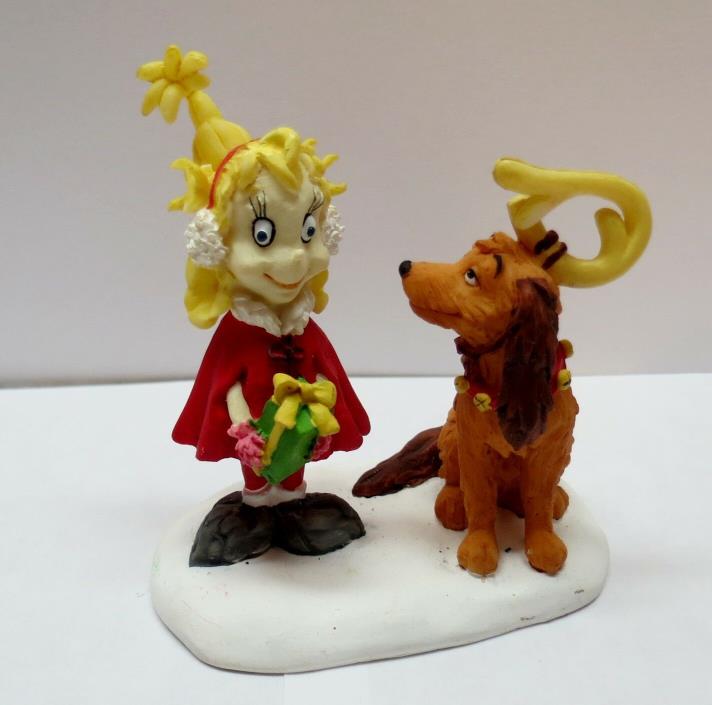 Department 56 Seuss Cindy Lou Who And Max Accessory / Ornament