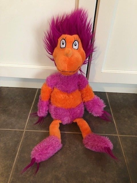Kohls Cares for Kids Dr Seuss Wocket in My Pocket Orange & Pink Plush