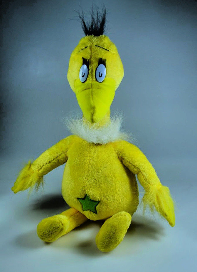 Kohl's Cares Dr. Seuss Yellow Star Belly Sneech Stuffed Plush 17