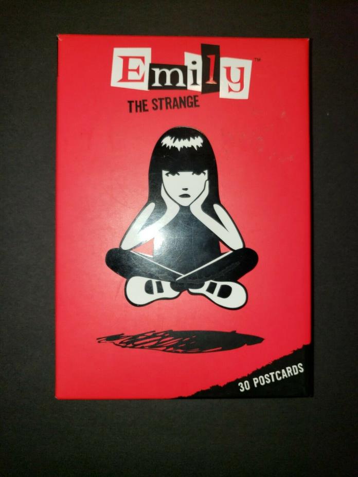 Emily The Strange 32 Postcards Collectible