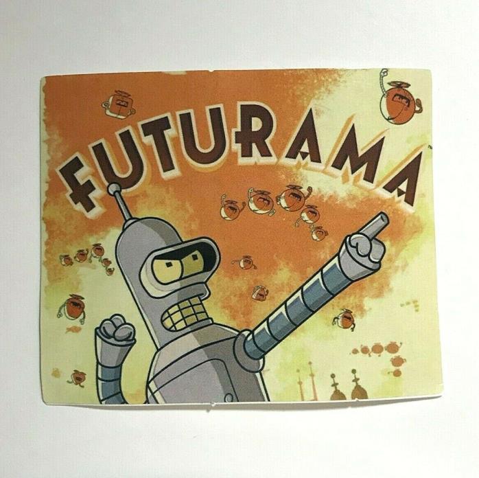Bender Sticker • Futurama • Adult Swim Star Trek • Skate xbox ps3 • Decal • Gift