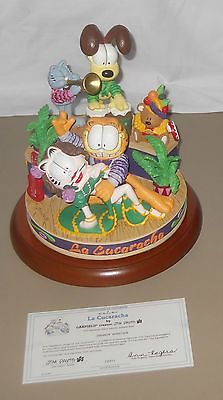 The Danbury Mint Garfield Musical figurines Collection 4 in Set *MINT*
