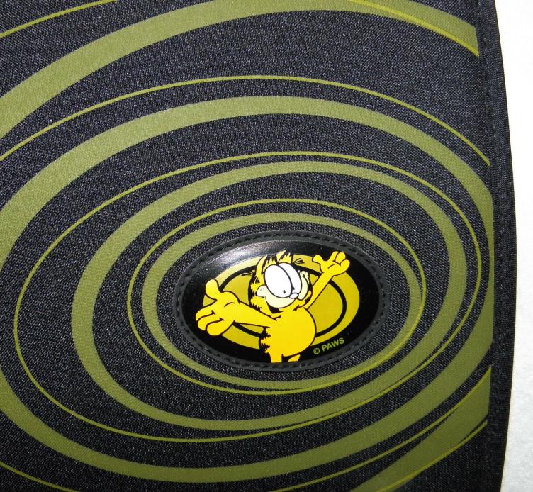 MEAD Garfield 3 Ring Zipper Binder Pencil Pouch Organizer 2001 NEW Sample RARE!
