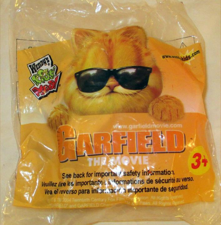 Vintage Garfield Clock Wendys Toy Garfield Movie NEW Hands Move Sayings Change