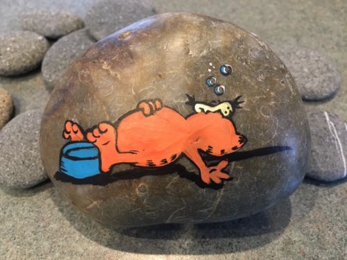 Garfield, Rock Art, Rock Painting