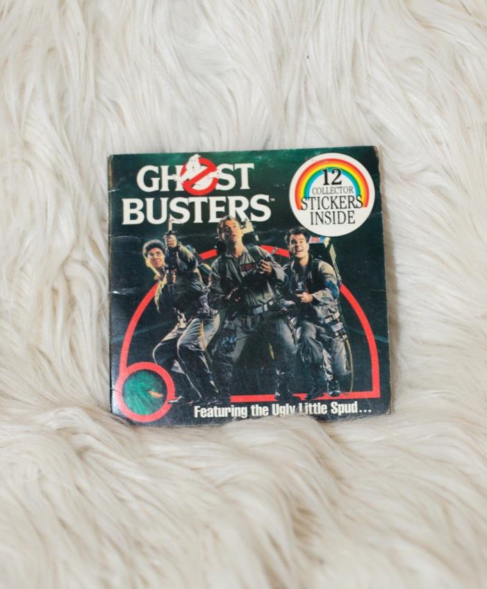 Ghostbusters Mini Book ANTIOCH no stickers 1984
