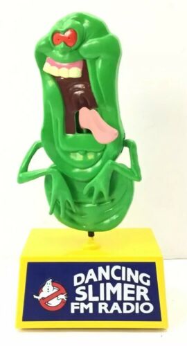 VINTAGE Ghostbusters Dancing Slimer FM Radio Novelty Collectible Ghost Busters