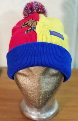 Hanna Barbera Scooby-Doo Beanie YOUTH Cuffed Drew Pearson Cap Hat Knit Stitched