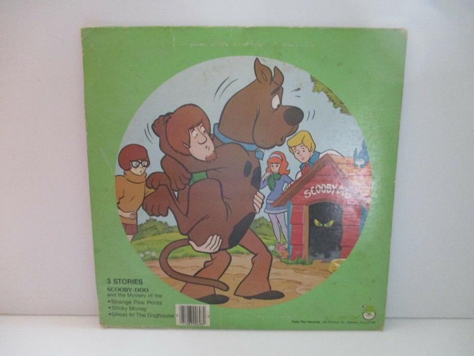 Scooby Doo Picture Disk LP 1982 Hanna-Barbera Prod. Inc.