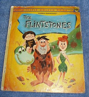 1961 HANNA-BARBERA'S THE FLINTSTONES LITTLE GOLDEN BOOK .29 CENTS