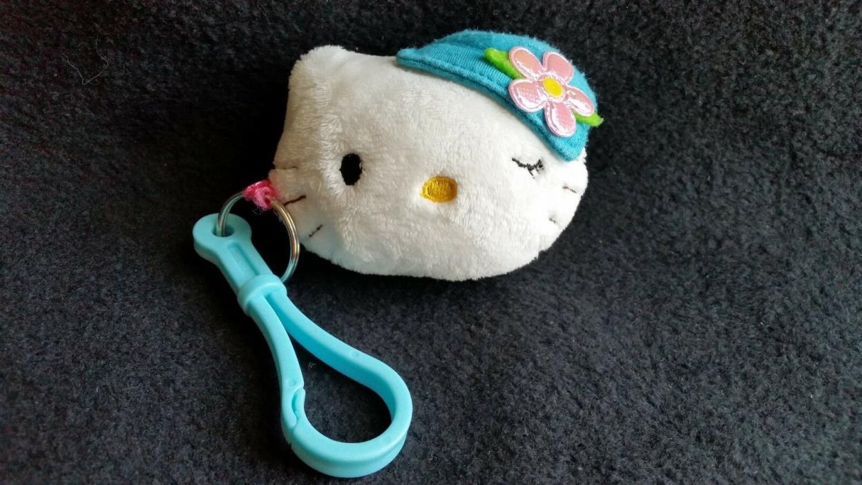 Hello Kitty Sanrio Winking Key Chain Plush 3