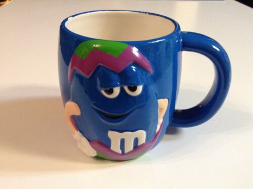 Blue M & M On Blue Easter Cup