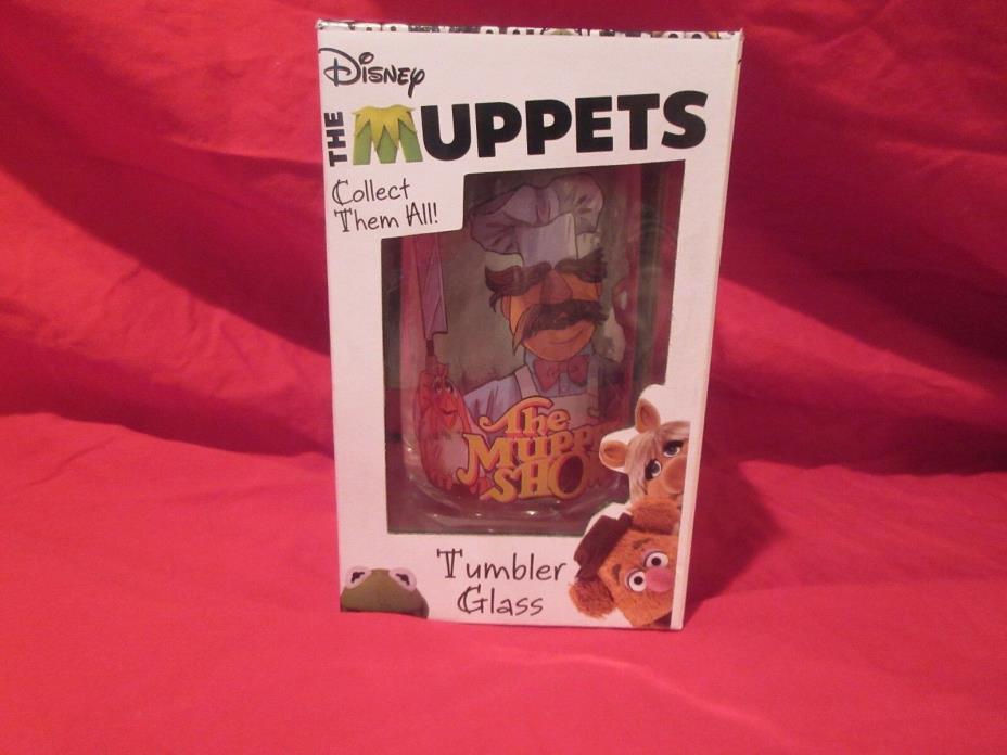 DISNEY THE MUPPETS TUMBLER GLASS CHEF