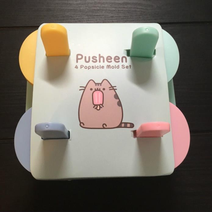 Brand New!! Pusheen Popsicle Mold Subscription box Cat Kawaii NIP