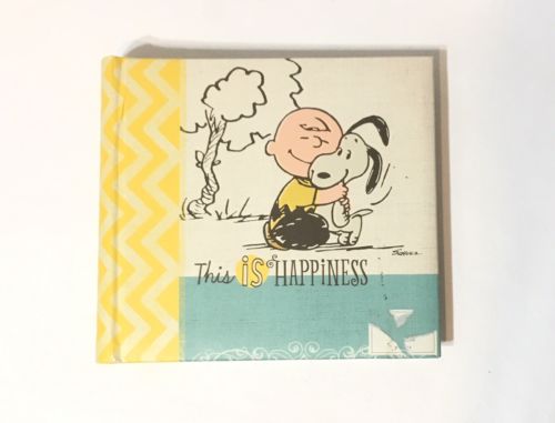 Hallmark Peanuts Charlie Brown Snoopy Photo Album New Without Box