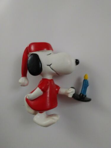 1958/1966 United Feature Snoopy Sleep Walking Candle PVC Figure Vintage Peanuts