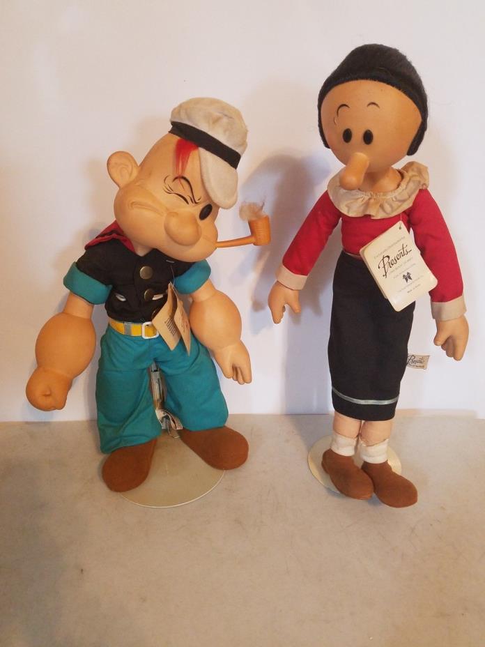 VINTAGE  Popeye and Olive Oyl. Presents 1985