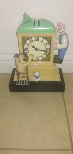 Aardman Wesco Wallace And Gromit Moving Alarm Clock.
