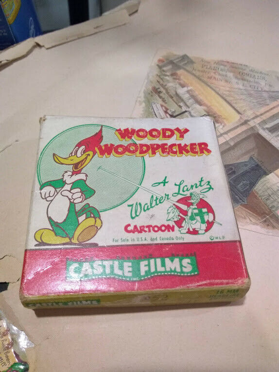 Woody Woodpecker Cracked Nut 452 Castle Films 16MM Headline Edition Walter Lantz