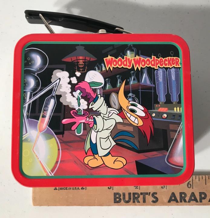 Woody Woodpecker Walter Lantz Tin  Lunchbox Mint Condition