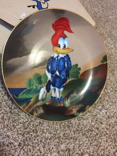 BLUE BOY WOODY By Walter Lantz Collectible Porcelain Plate #839