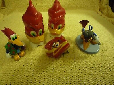 Woody Woodpecker Collectible Items, Set of 5